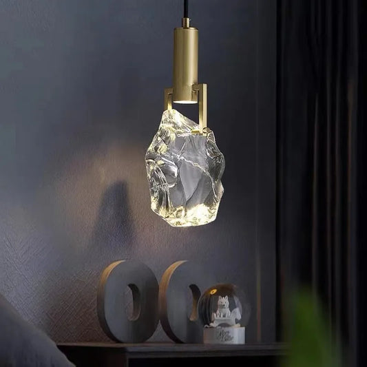 Nordic pendant light gold luxury italian light design crystal light Dining Room Kitchen suspension light indoor bedside light