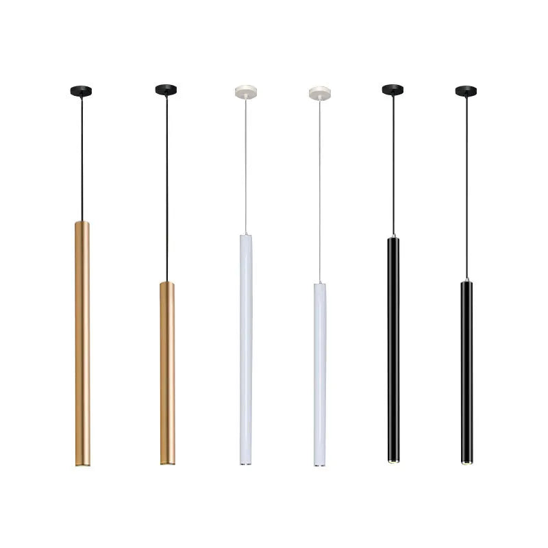 Ella's Nordic Long Tube Pendant Lights