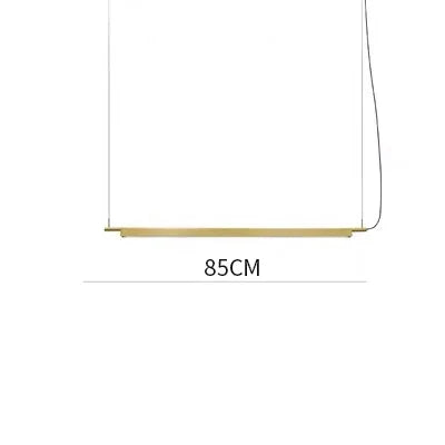 Artistic LED Linear Pendant Lamp - Ideal for Dining Tables, Kitchens, and Bars