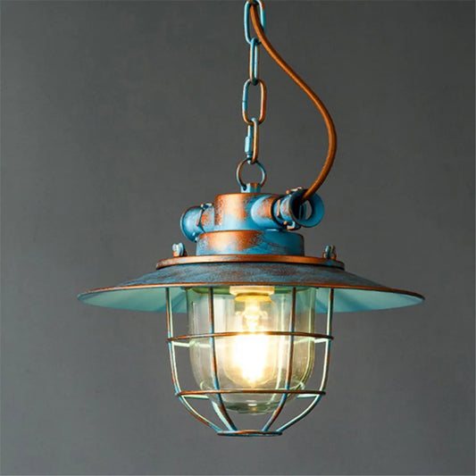 Industrial LED Pendant Light - Vintage Charm for Dining, Bar, and Loft Spaces