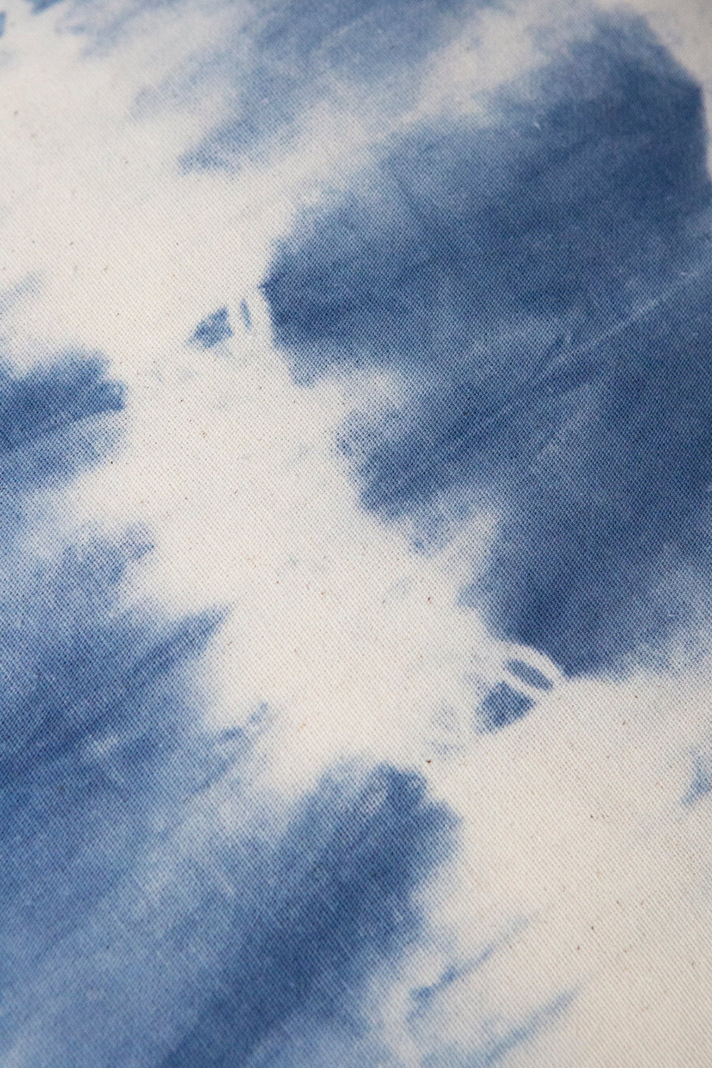 Indigo Striped Shibori Tassel Lumbar Pillow 12" x 20"