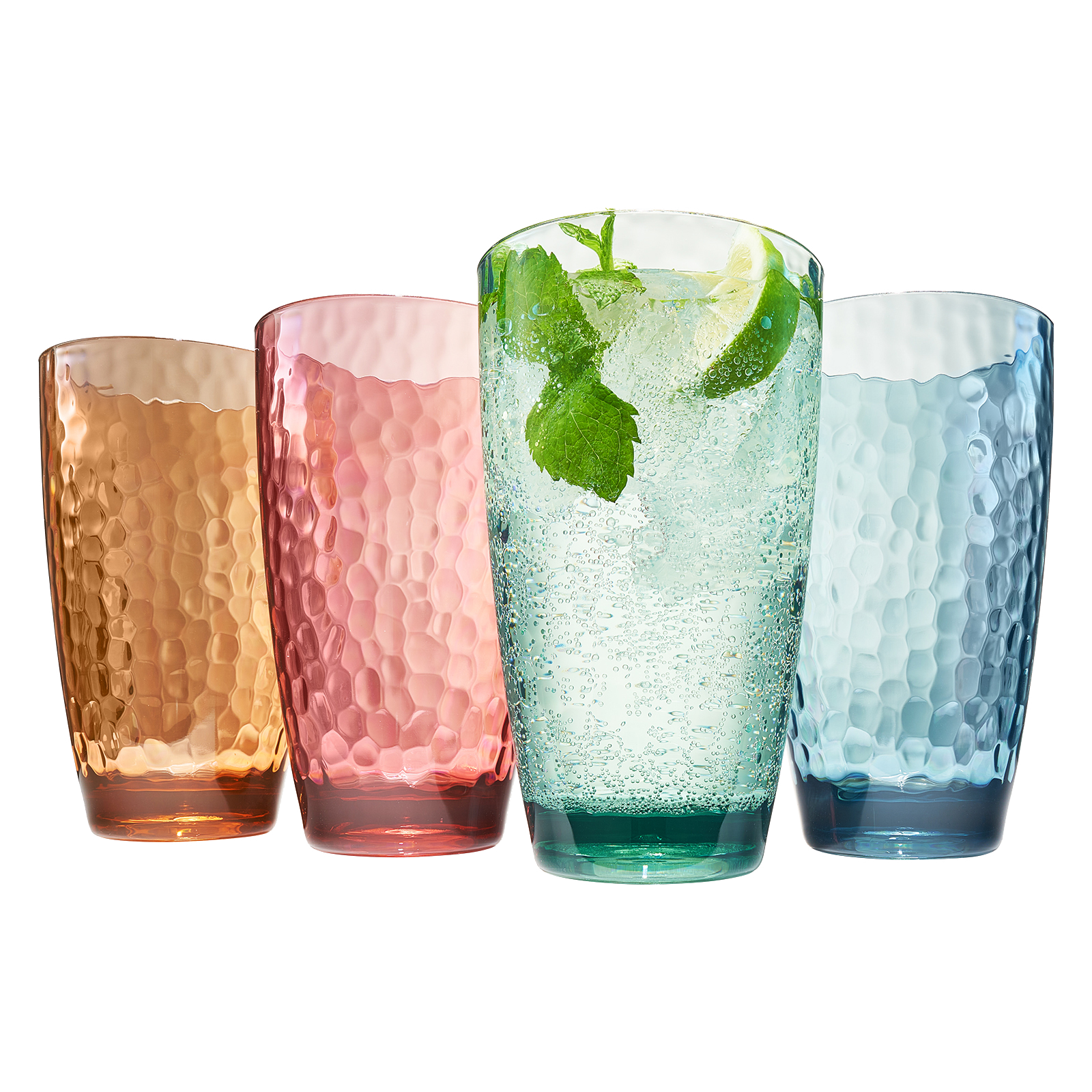Dining & Tableware: Eze Acrylic Highball Glassware, Set of 4 by Khen Site