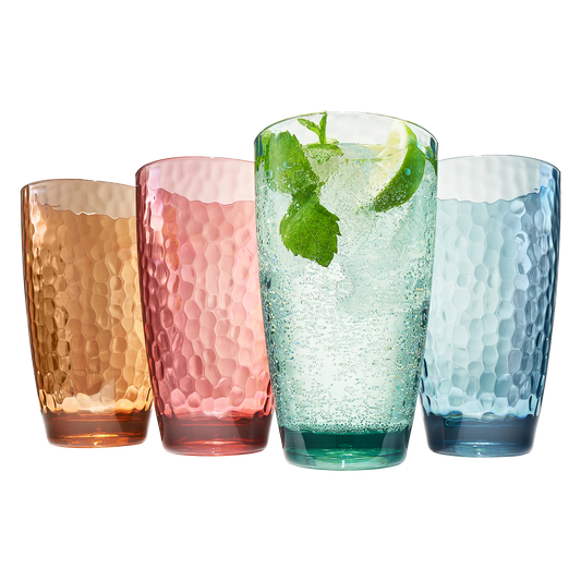 Dining & Tableware: Eze Acrylic Highball Glassware, Set of 4 by Khen Site