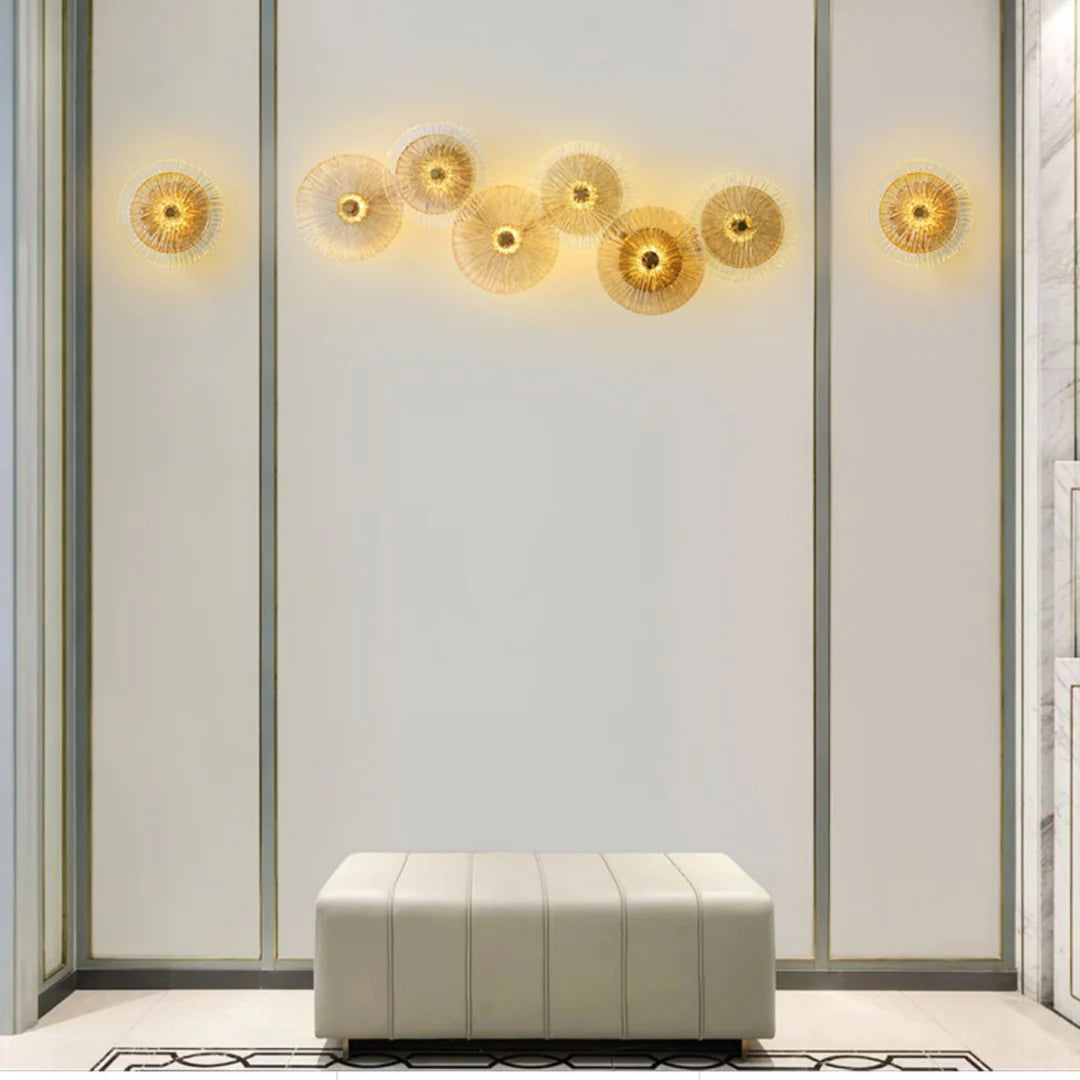Lotus Leaves Wall Lamp