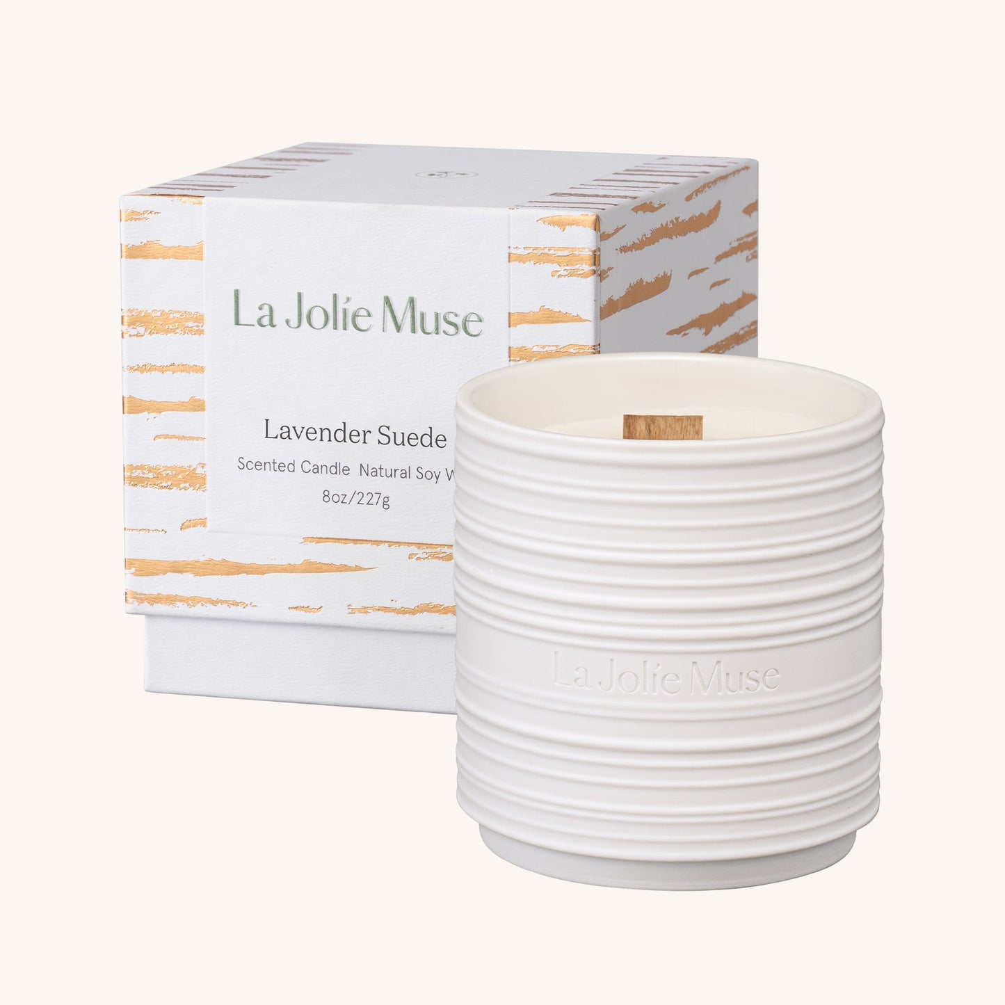 Lucienne - Lavender Suede Candle