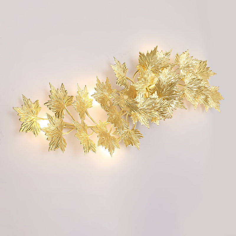 Maple Leaf Wall Sconce Light