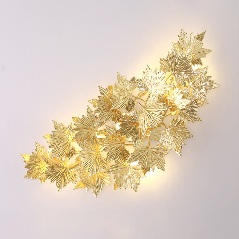 Maple Leaf Wall Sconce Light