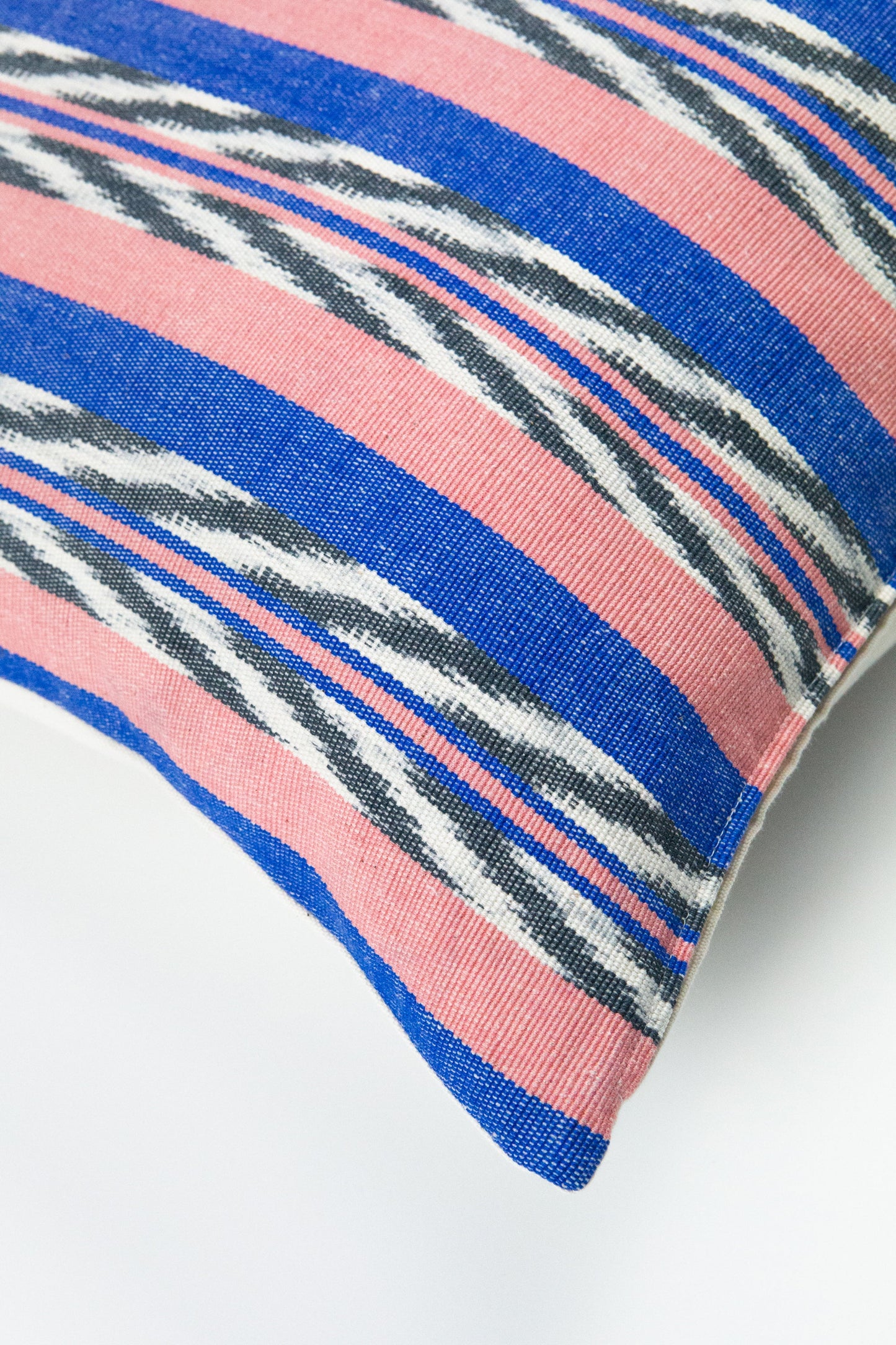 Maya Jaspe Blue & Coral Pillow