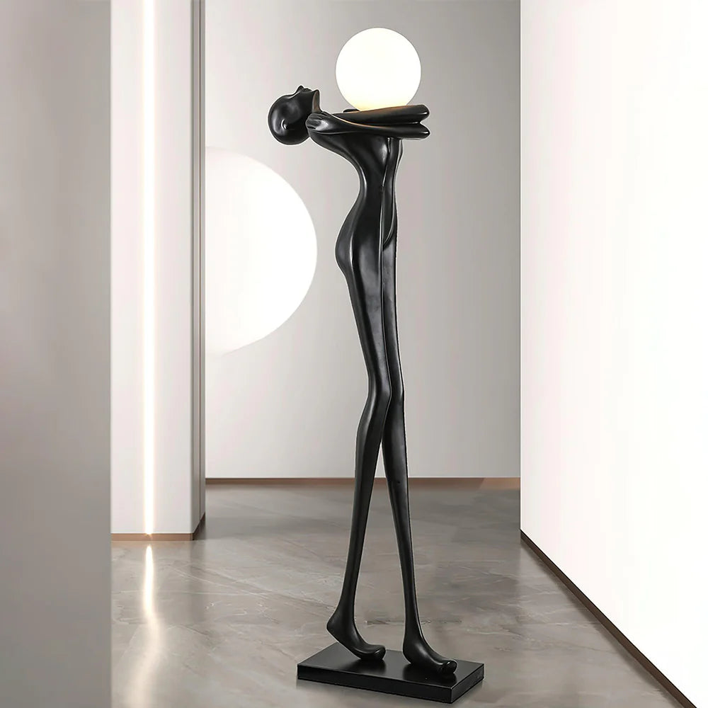 Moca Sculpture Figure Floor Lamp