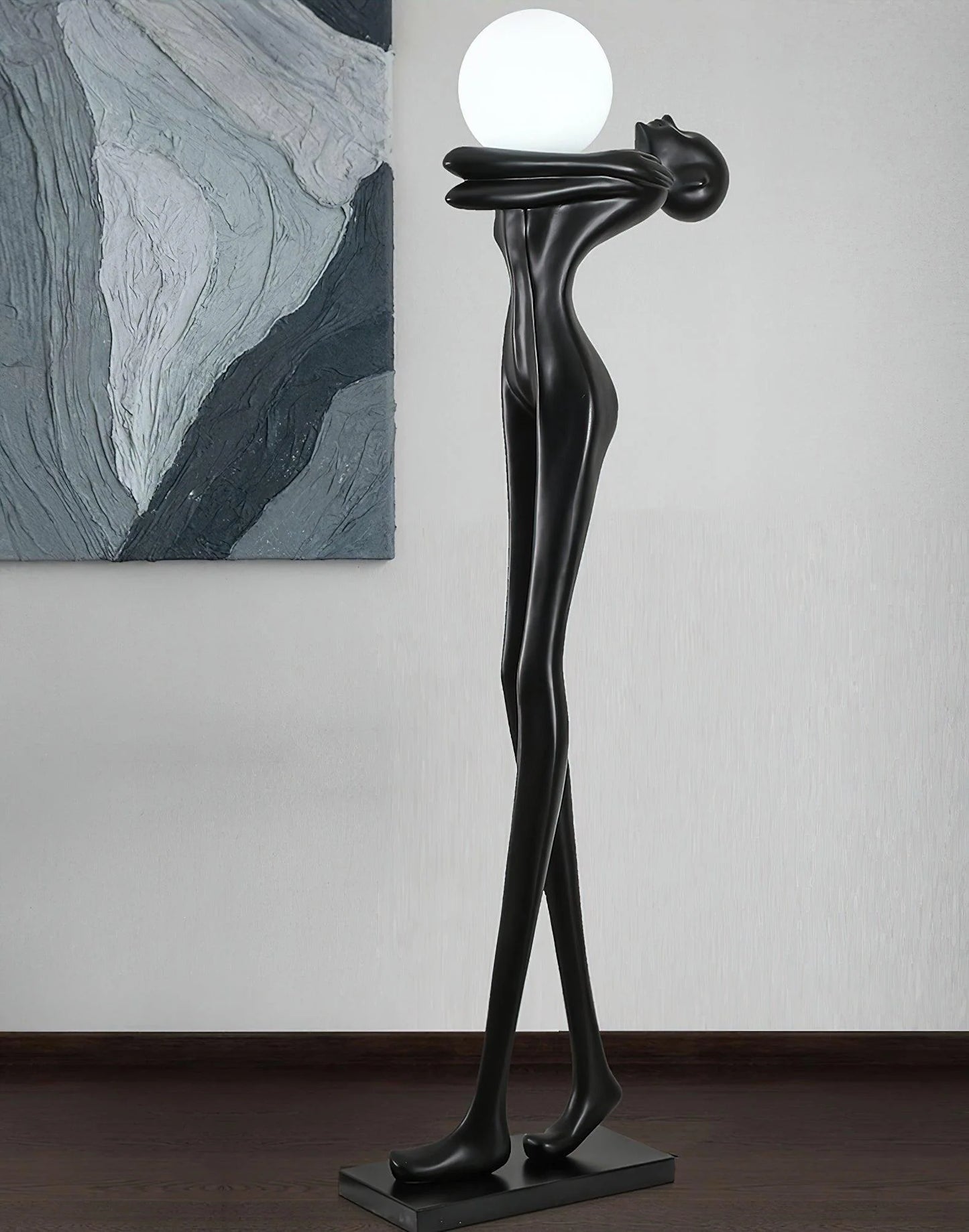 Moca Sculpture Figure Floor Lamp