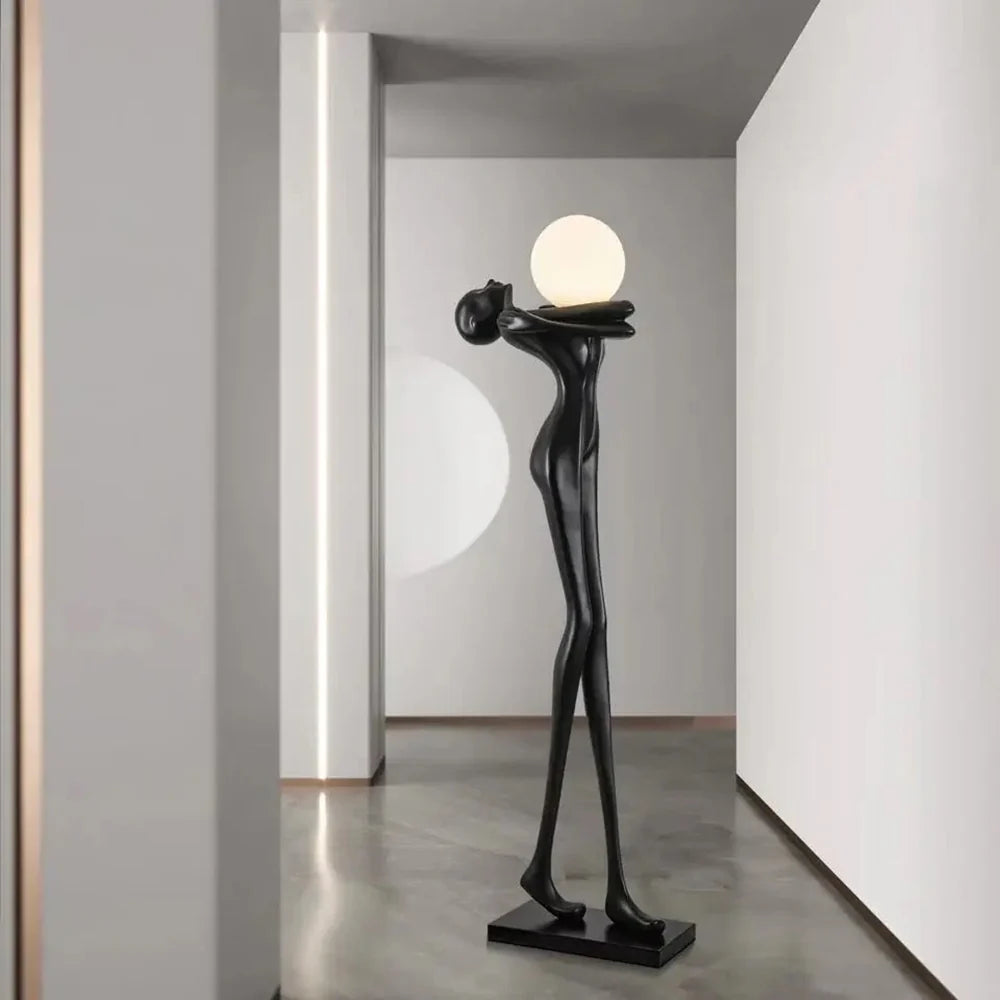 Moca Sculpture Figure Floor Lamp