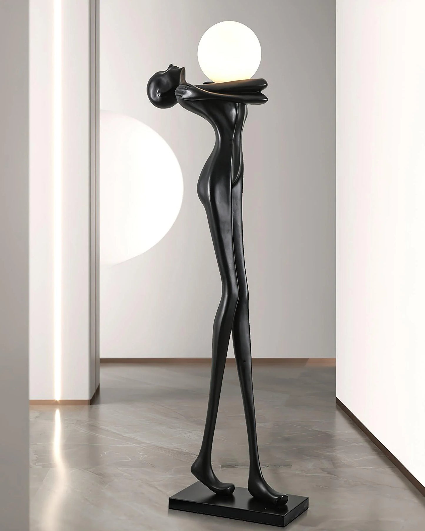 Moca Sculpture Figure Floor Lamp