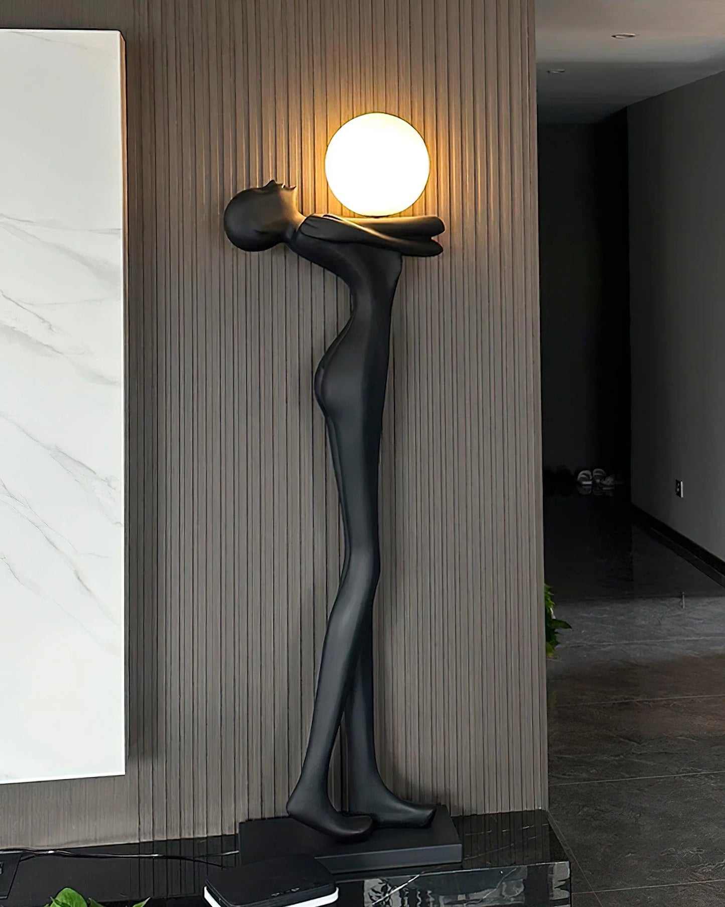 Moca Sculpture Figure Floor Lamp