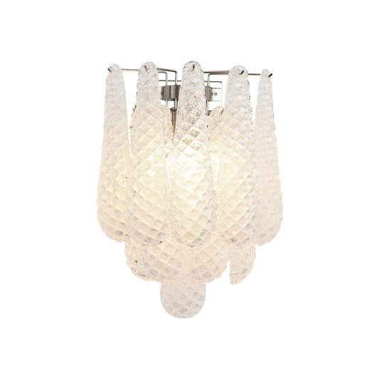 Murano Petals White Wall Light