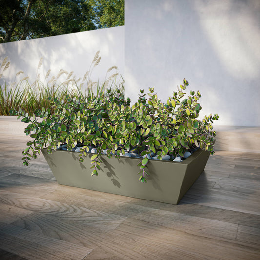 Garden & Outdoor: Newport Large Outdoor Shallow Planter by ModaConcrete - Direct source for architectural and precast concrete