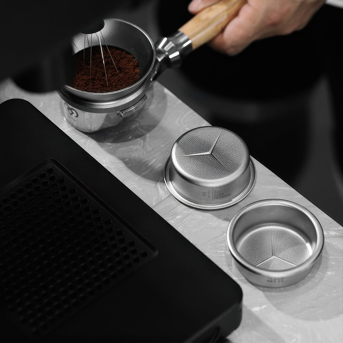 Pure Titanium Espresso Basket