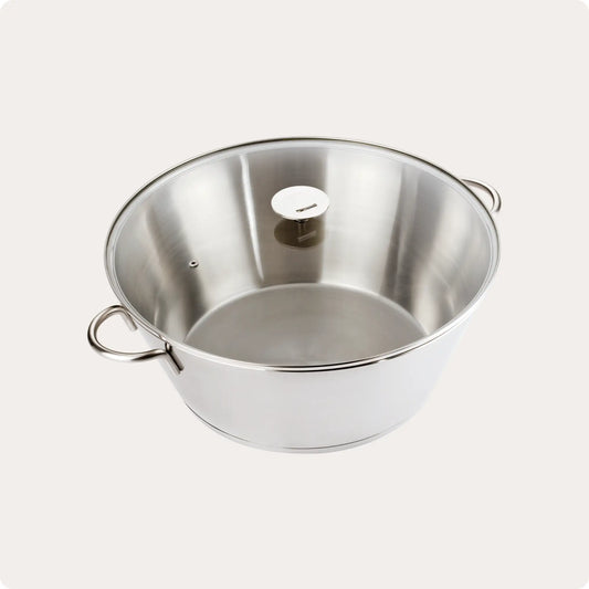 Preserve pan with glass Lid