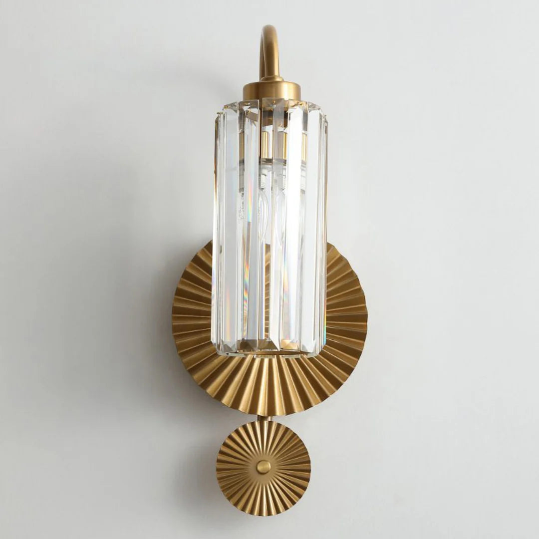 Prismatic Crystal Wall Light