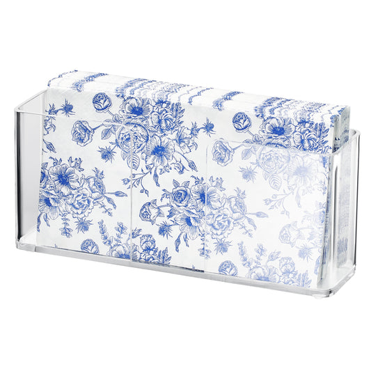 Home & Living: Acrylic Clear Rectangular Cocktail Napkin Holder by Khen Site