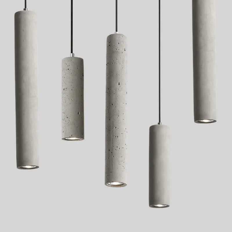 Nordic Modern Cement Pendant Lamp - Contemporary Lighting for Bedrooms, Restaurants, and More