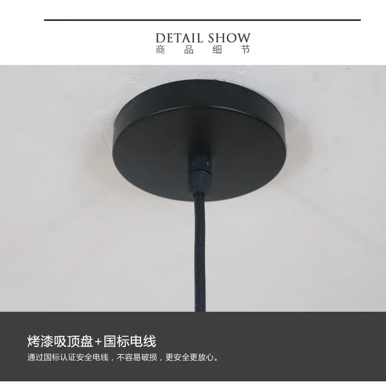 Retro Handmade Rattan Pendant Lights - Chinese-Inspired Vintage Lighting for Dining Rooms, Restaurants, and More