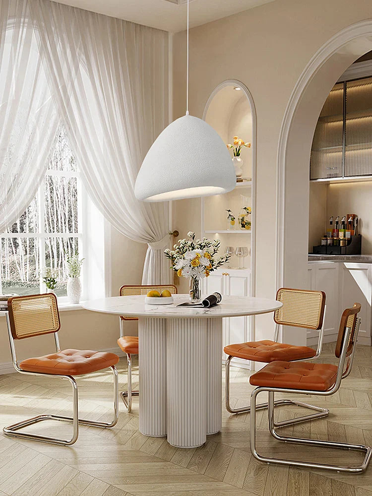 Nordic Minimalist Wabi Sabi LED Pendant Light - Perfect for Restaurants, Cafes, Living Rooms, and Bedrooms