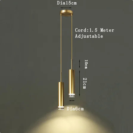 Olivia's Adjustable LED Pendant Lights