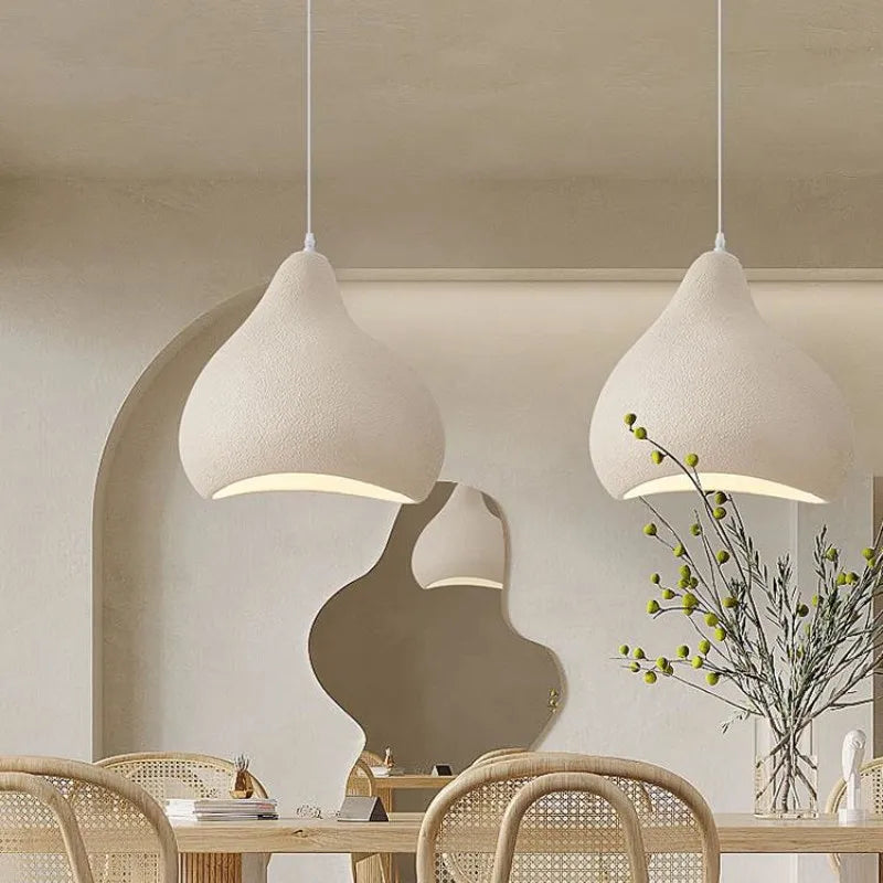 Minimalism Wabi Sabi E27 LED Pendant Lights - Perfect for Dining Rooms, Bars, and Nordic Bar Decor