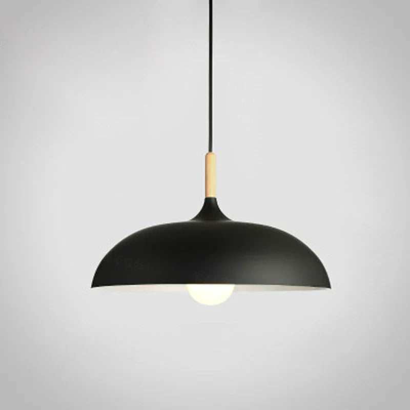 Minimalist Modern Pendant Lamps - Wood & Aluminum Lampshade Hanging Lights for Artistic Fashion Decor