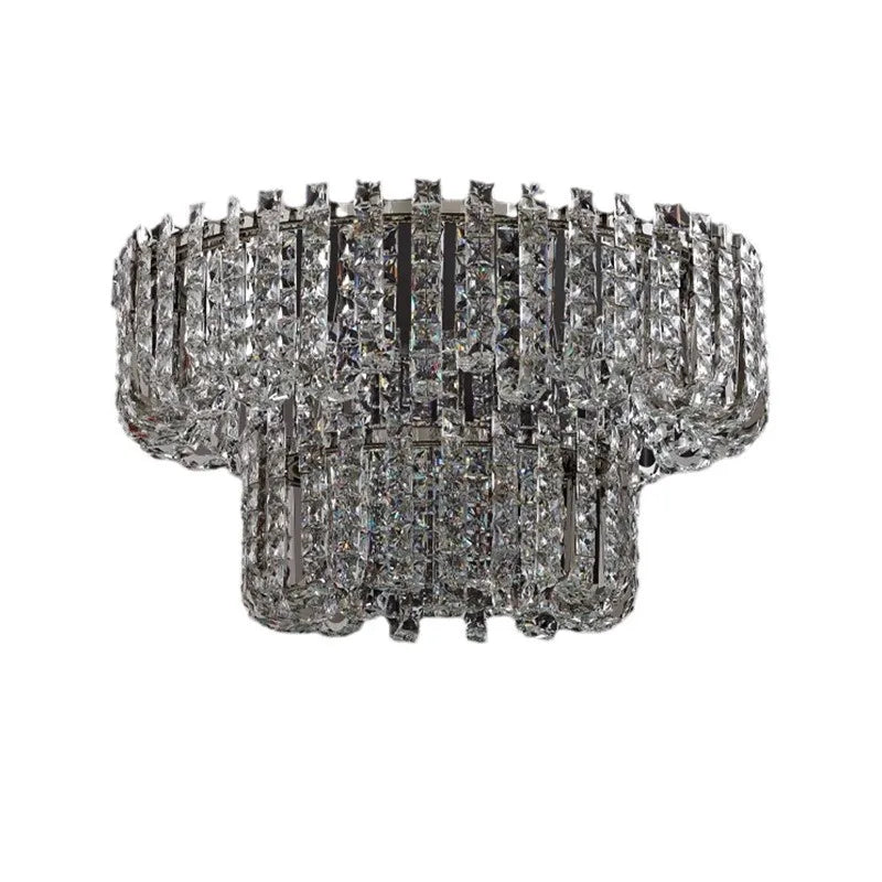 Modern Luxury Crystal LED Chandeliers - Illuminating Elegance for Living and Dining Rooms
