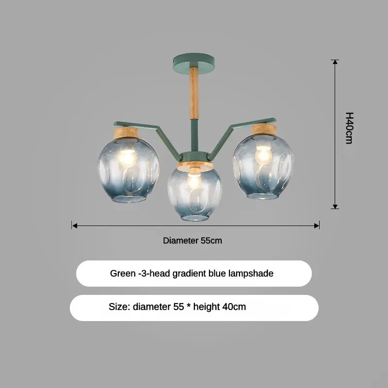 Modern LED Magic Beans Ceiling Chandeliers - Molecular Elegance for Living and Dining Spaces