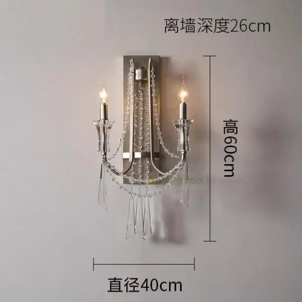 Nordic Style Crystal Chandelier Lighting - Elegance for Your Living Room Ceiling with French Inspired Large Chandeliers, Modern Staircase Lustre Cristal LED Lamp