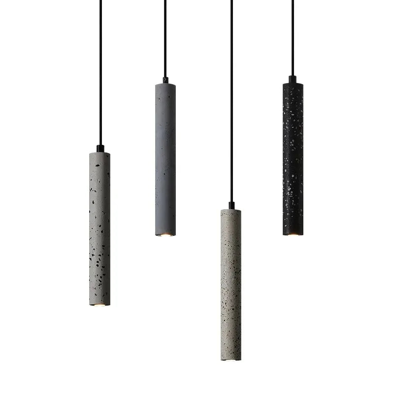 European Cement Pendant Light - Contemporary Elegance for Dining Spaces