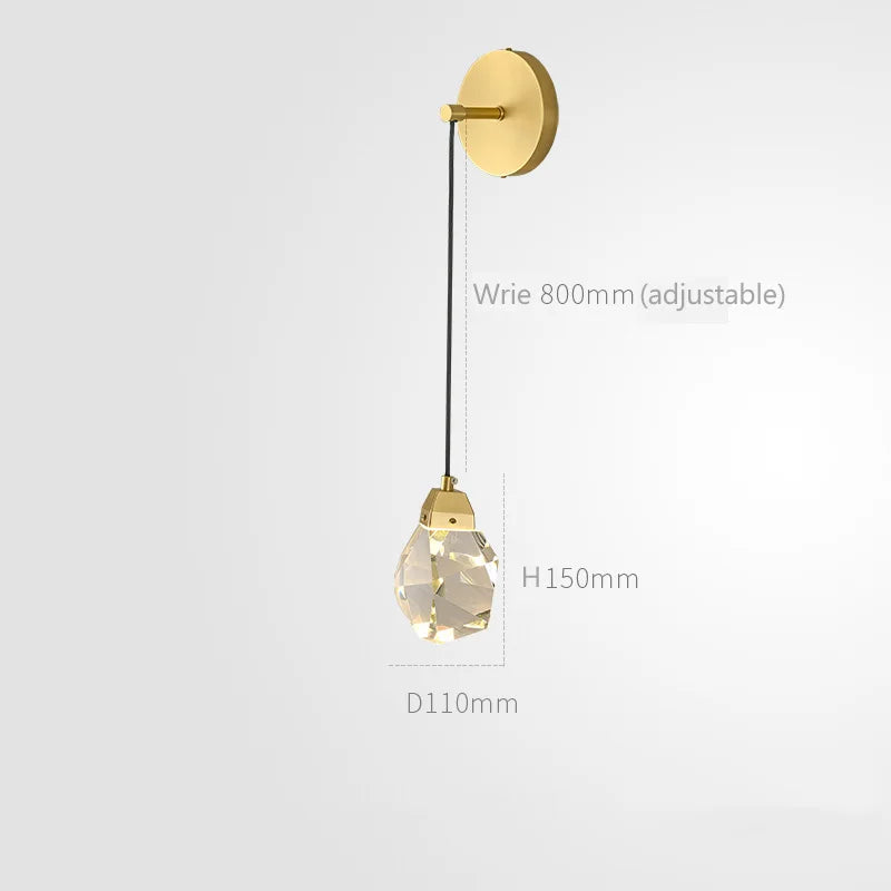 Luxury Crystal Living Room Chandelier - Modern Decor Pendant Light Fixture for Bedrooms, Dining Areas, Kitchens, and Home Decoration