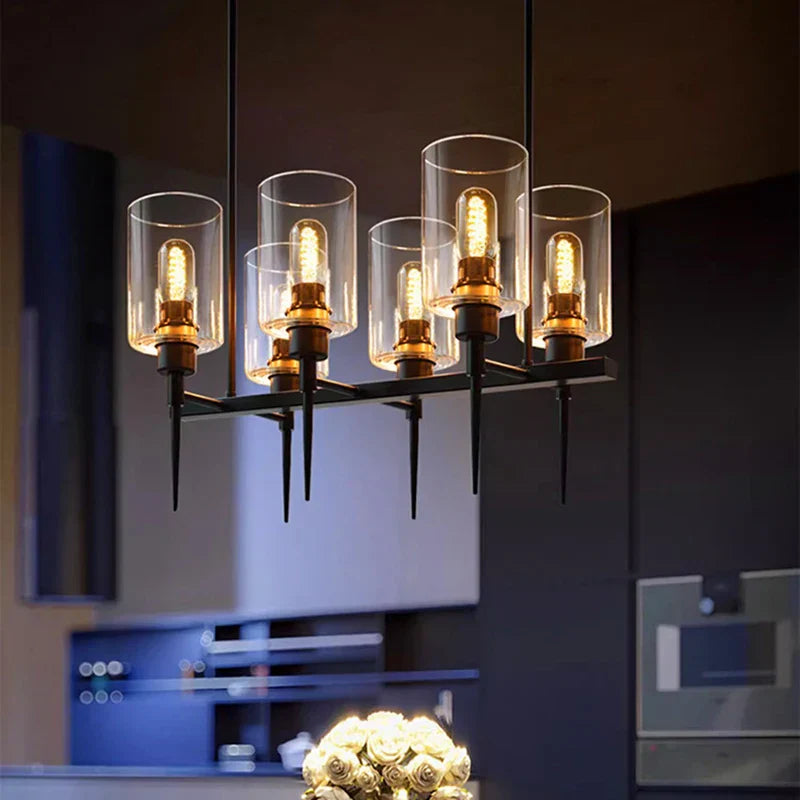 Elegant Dining Room Chandelier - Stylish Pendant Lighting Fixture for Indoor Decor