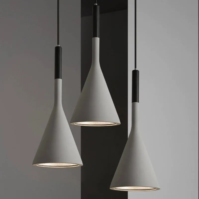 Nordic Modern Cement Pendant Lamp - Contemporary Lighting for Bedrooms, Restaurants, and More