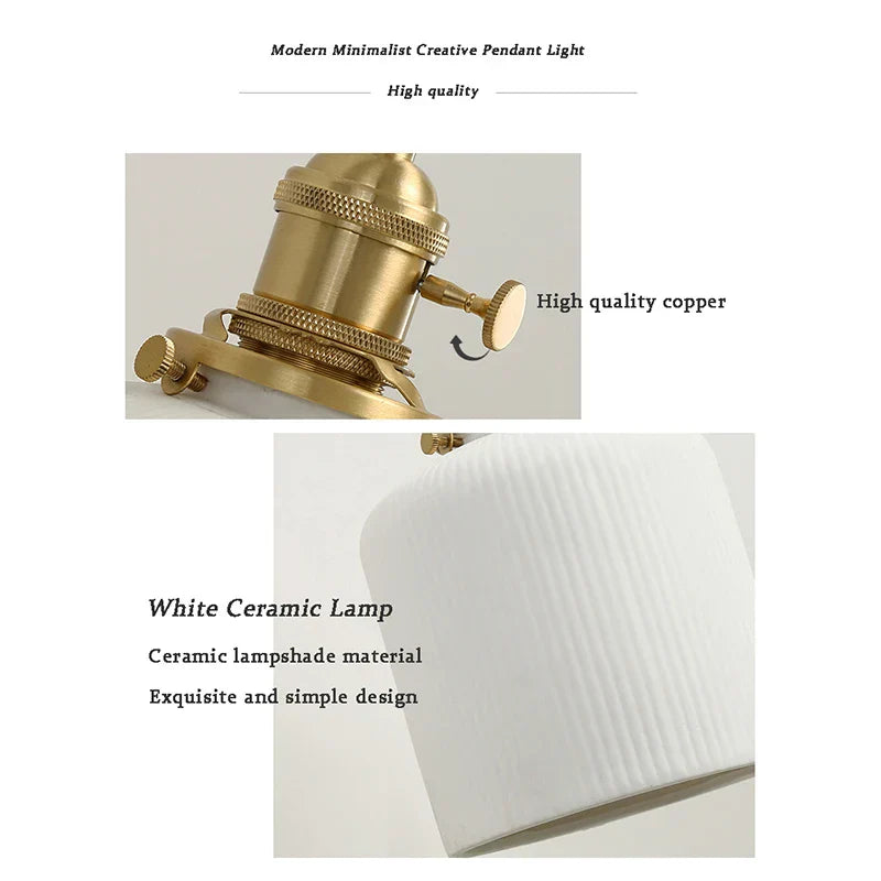 Modern Brass Pendant Light - Adjustable and Rustic, Perfect for Kitchen Islands and Living Rooms