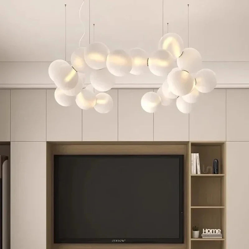 Elegant Nordic Pendant Chandelier - Contemporary Lighting for Dining and Living Spaces