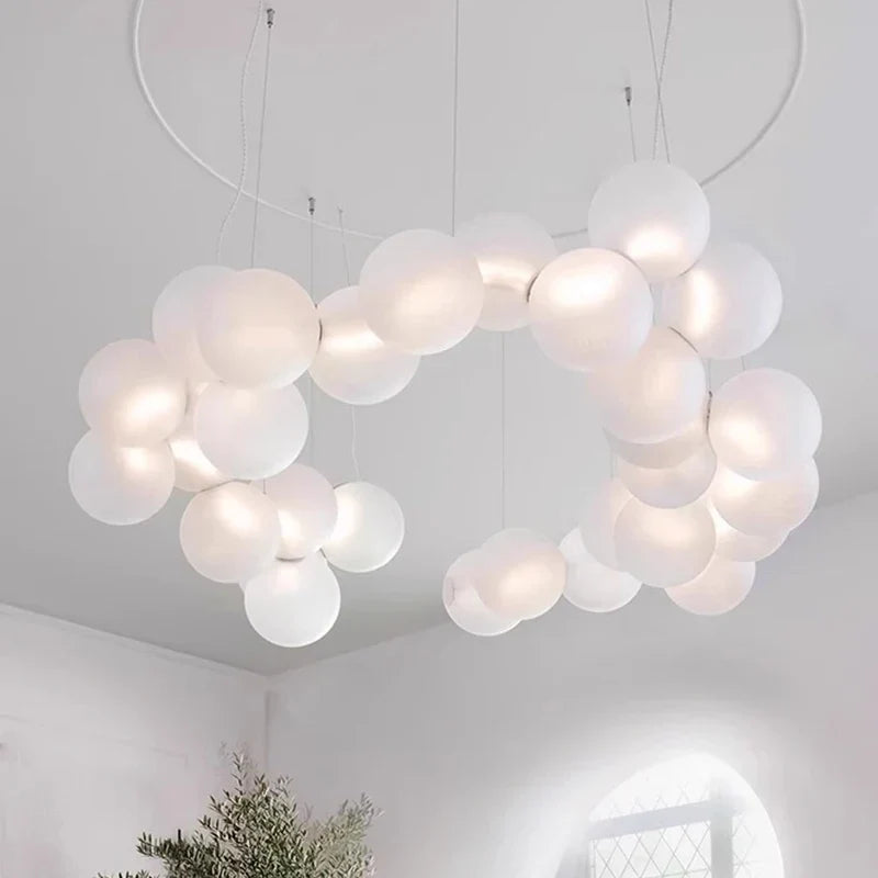 Elegant Nordic Pendant Chandelier - Contemporary Lighting for Dining and Living Spaces