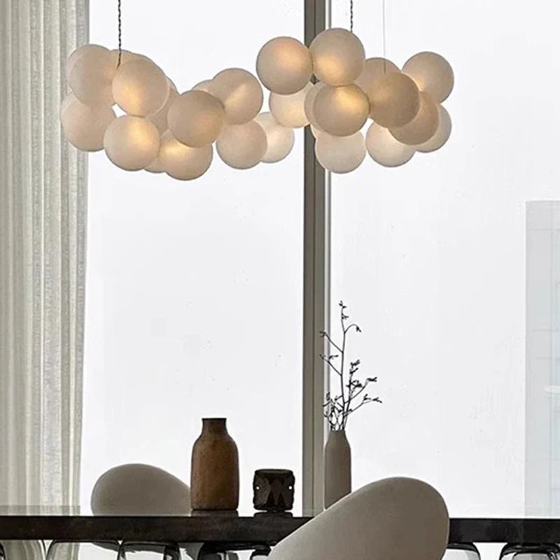Elegant Nordic Pendant Chandelier - Contemporary Lighting for Dining and Living Spaces