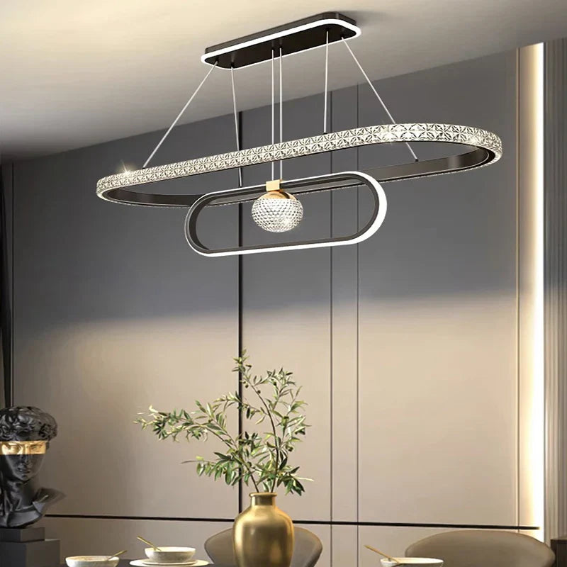 Nordic Style Chandeliers for Dining Room - Elegant Pendant Lighting Fixture for Indoor Decor