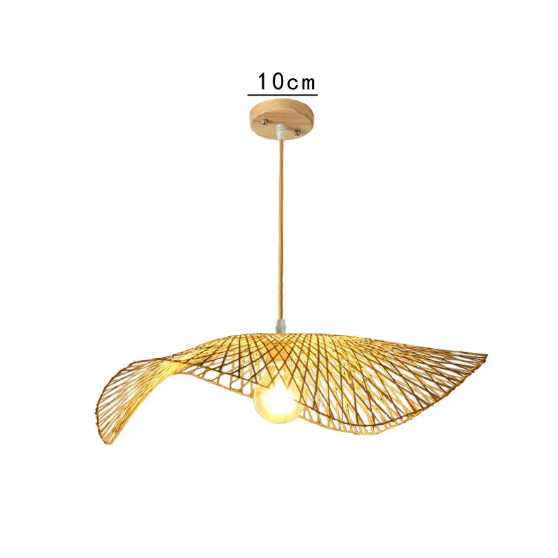 Bamboo Woven Chandeliers - Natural Rattan Elegance for Your Kitchen and Living Room