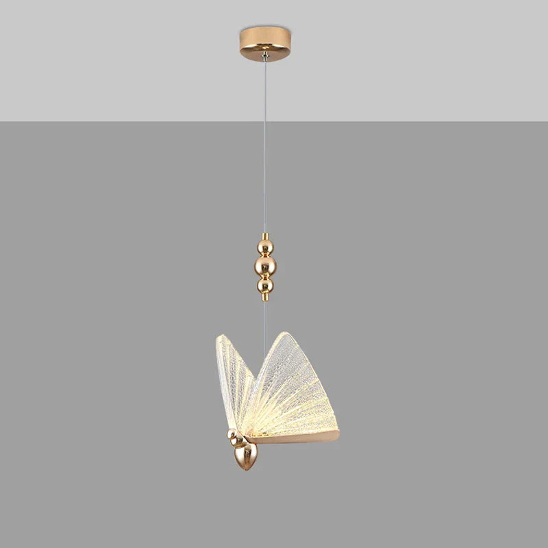 Nordic LED Butterfly Pendant Lamps - Elegance for Your Bedroom and Living Space