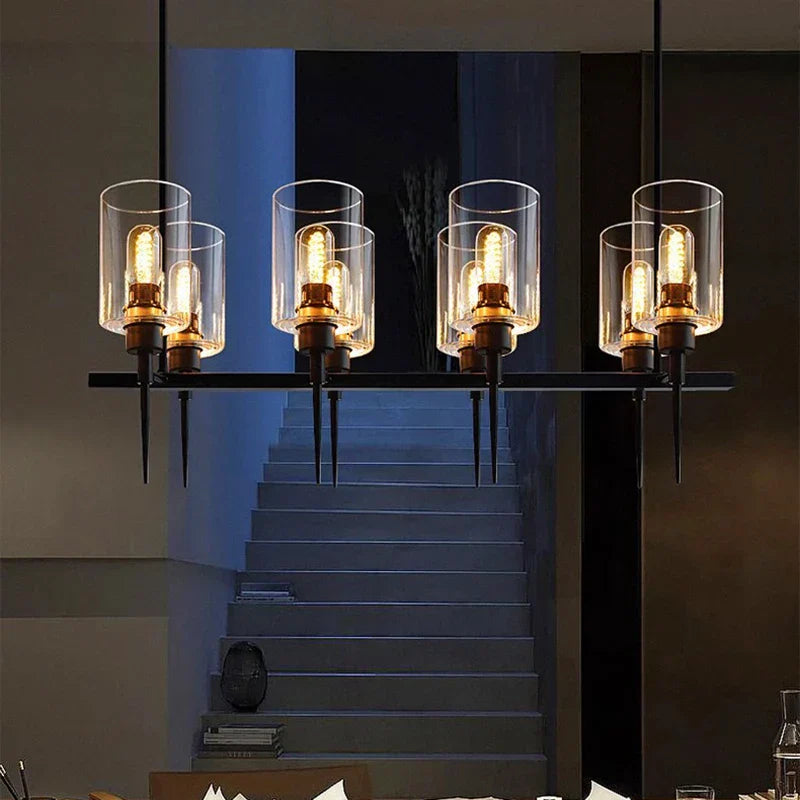 Elegant Dining Room Chandelier - Stylish Pendant Lighting Fixture for Indoor Decor