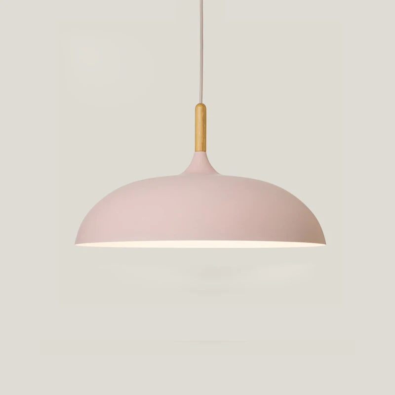 Minimalist Modern Pendant Lamps - Wood & Aluminum Lampshade Hanging Lights for Artistic Fashion Decor