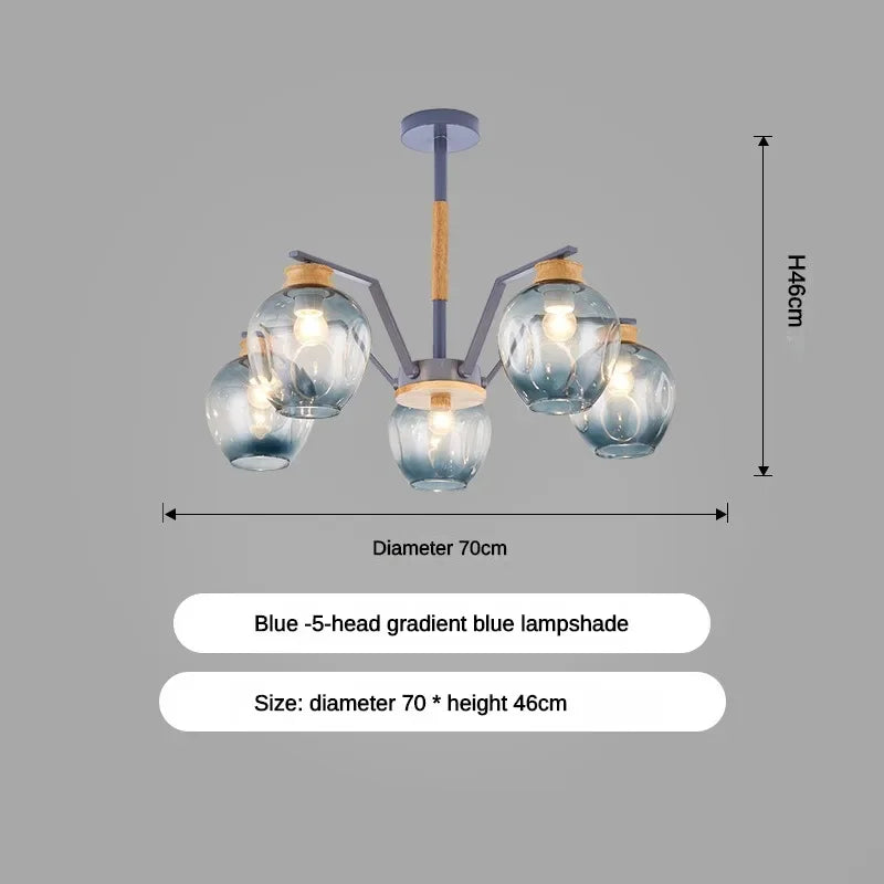 Modern LED Magic Beans Ceiling Chandeliers - Molecular Elegance for Living and Dining Spaces