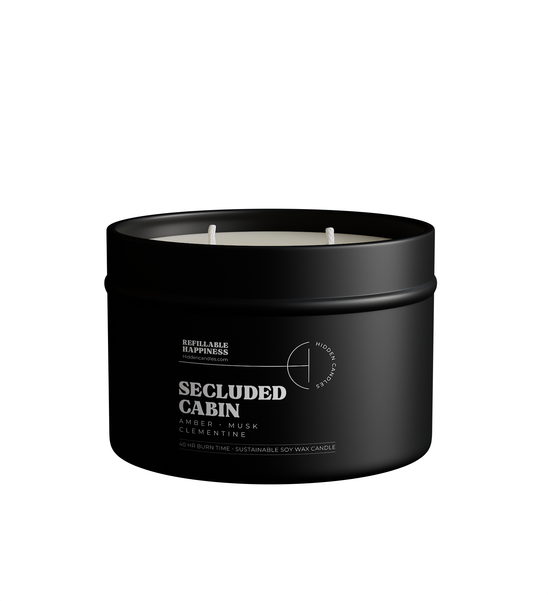 Smart Home Device: Secluded Cabin Candle Refill by Hidden Candles
