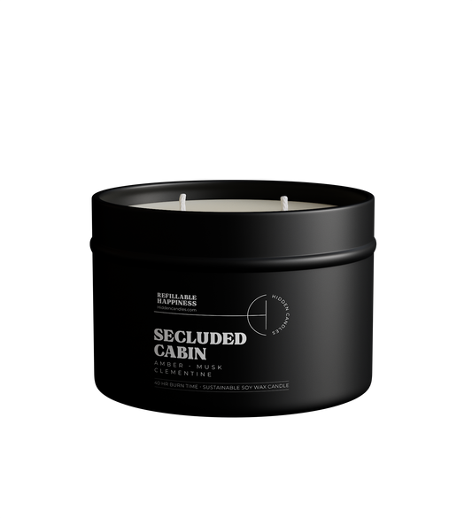 Smart Home Device: Secluded Cabin Candle Refill by Hidden Candles