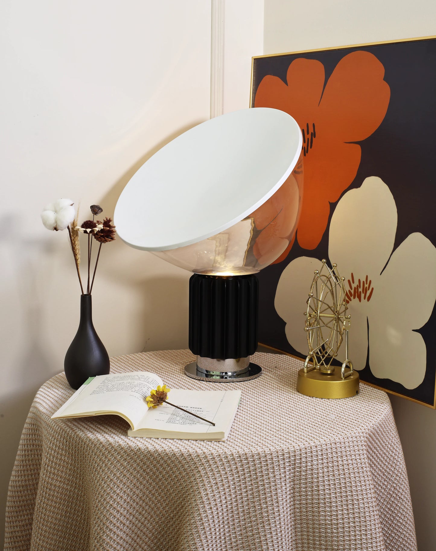 Taccia Glass Table Lamp