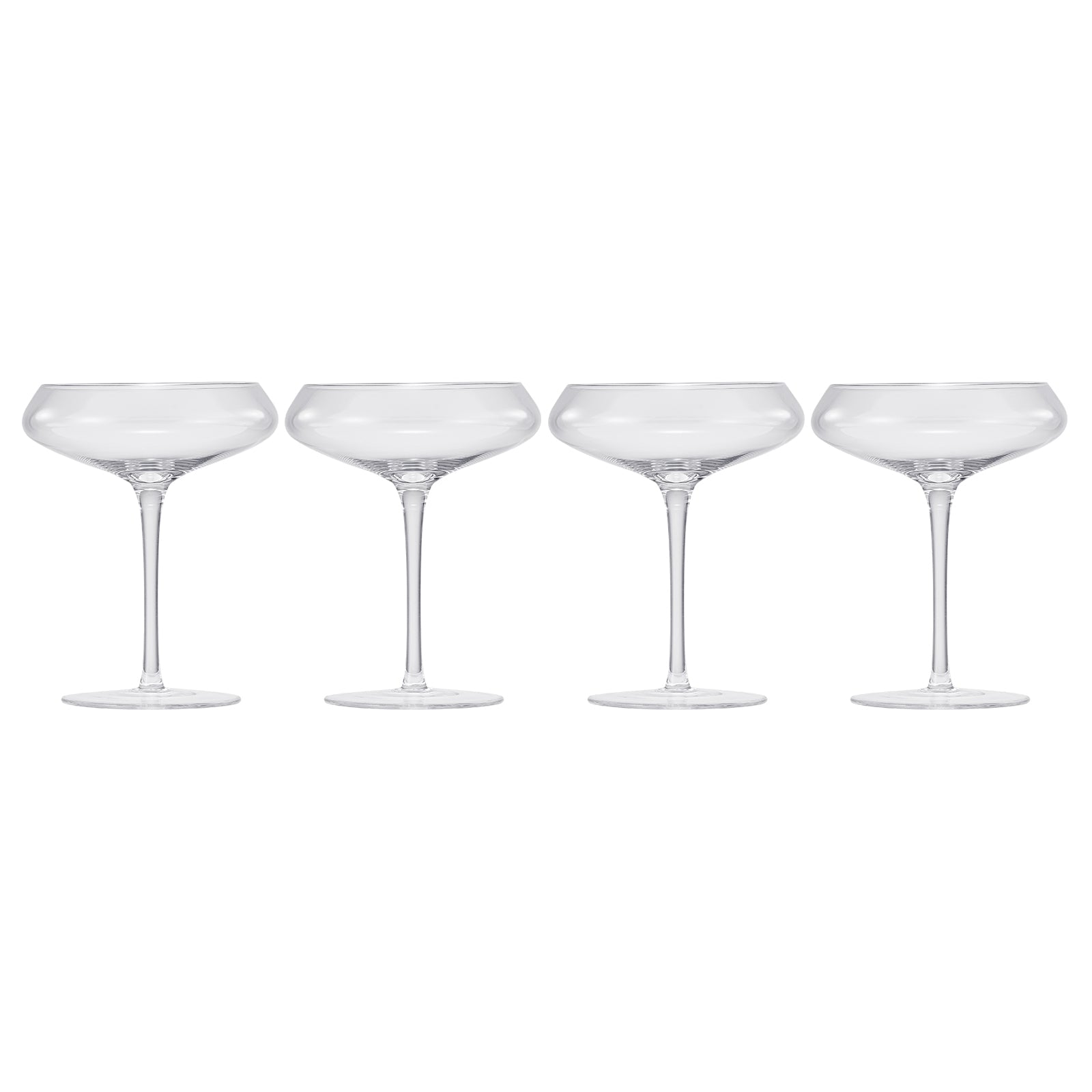 Dining & Tableware: Spritz Champagne Coupe, Cocktail Glassware, Set of 4 by Khen Site